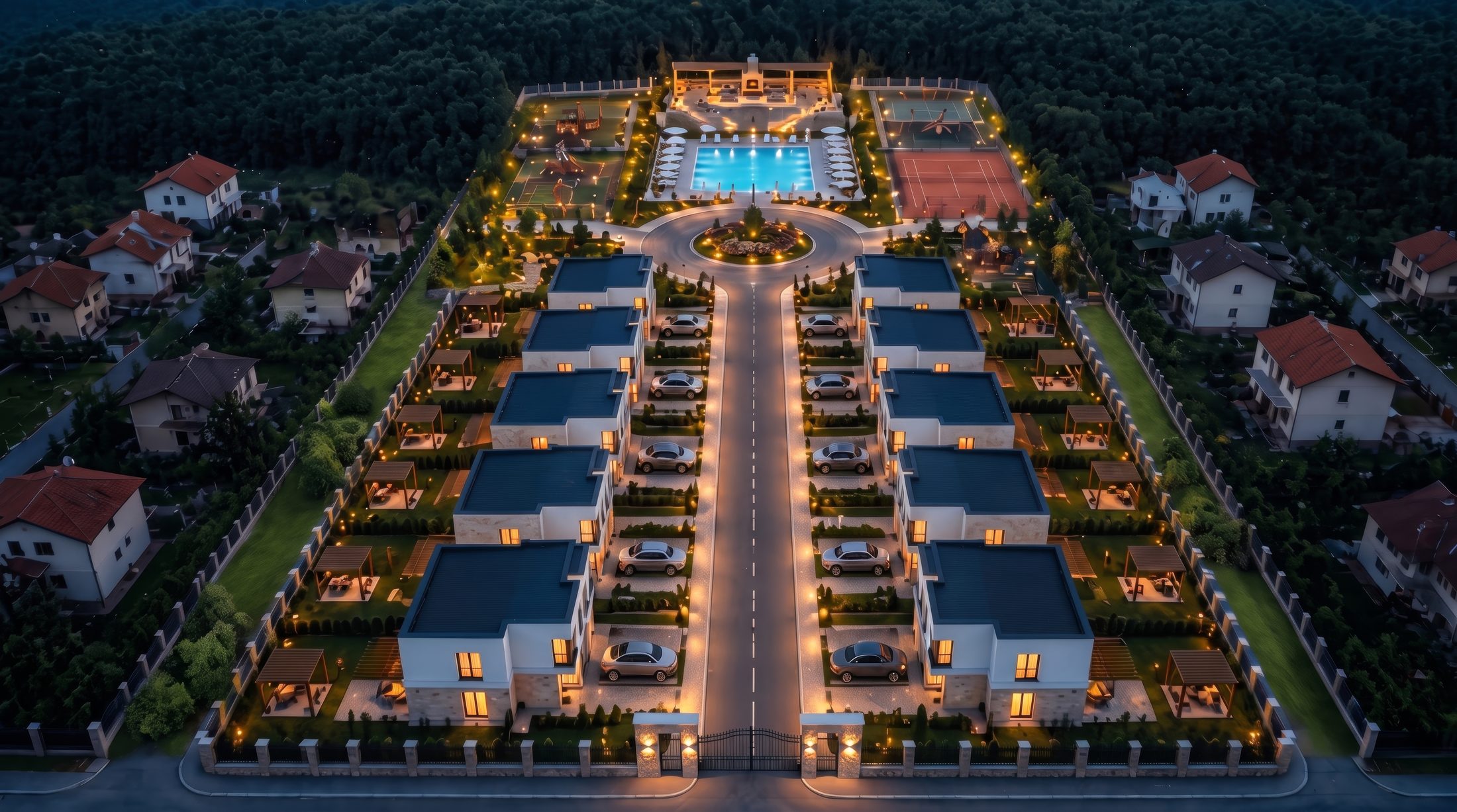 Uplife master plan aerial view
